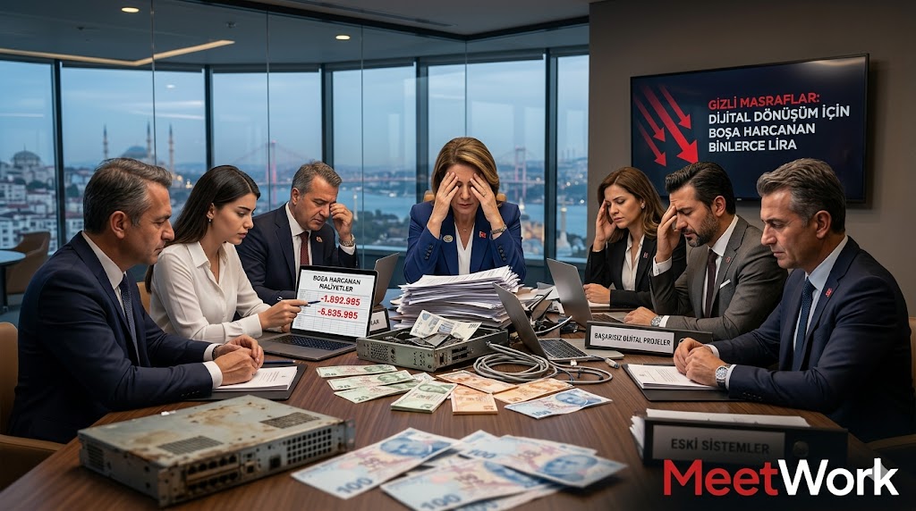 💳 Şirketlerin Gizli Masrafı: Dijital Dönüşüm İçin Boşa Harcanan Binlerce Lira